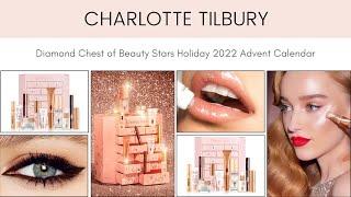 Sneak Peek! CHARLOTTE TILBURY Diamond Chest of Beauty Stars Holiday 2022 Advent Calendar