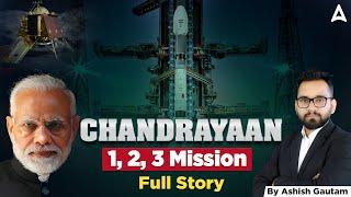 Chandrayaan 1, 2, 3 Mission Full Story | All You Need To Know About Chandrayaan