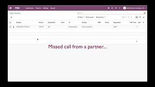 Asterisk Calls Helpdesk module demo