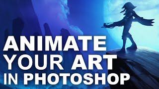 Turn Your Art Into Awesome Animations In Photoshop | Easiest Method For Beginners | LIVE Session