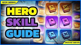 Unlock more powers! Complete Guide and Discussion of Hero Skills in Whiteout Survival |Quick Tips|