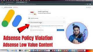 Google AdSense Policy Violation Error Solved   Unlimited Google Adsense Approval Tricks 