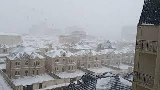 РикӀалай алаттайидин югъ я / Снегопад в Баку  / 24.02.2021