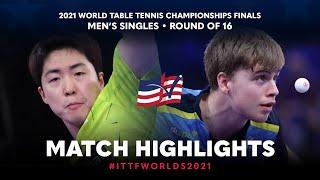 Lim Jonghoon vs Truls Moregard | 2021 World Table Tennis Championships Finals | MS | R16