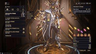 Warframe Maximum Investment Build Update - Sevagoth Prime / Sevagoth Prime's Shadow | Warframe: 1999