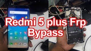 Xiaomi Redmi 5 plus Frp/Pin/Pattern Lock Bypass Done MIUI 9 Android 7.1.2