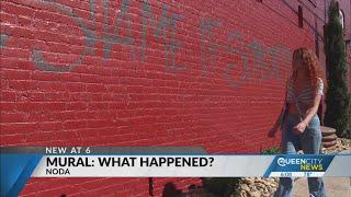 Iconic NoDa neighborhood mural mistakenly painted over