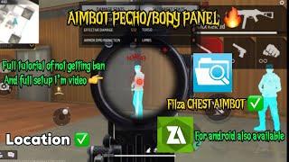 AIMBOT PECHO/BODY + HOLOGRAMA FULL BODY FOR FREE FIRE || BODY PANEL IOS || ANTIBAN/ANTIBLACKLIST||