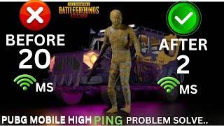 Pubg Mobile High Ping Problem Solve | How to Get Stable Ms In Gameloop