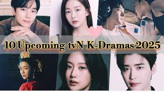 10 tvN K-Dramas To Look Forward To In 2025 #leeminho #leejongsuk #moongayoung #kdrama #tvn #sbs