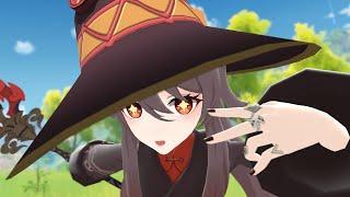 Megumin Teaches Hutao How to Make Explosion..