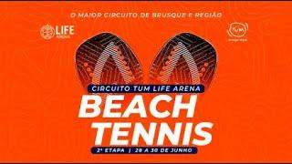 CIRCUITO TUM DE BEACH TENNIS - Final Masculina D - Lucas / Jackson x Jaime / Vinicius