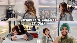 Arsh Hogi Emotional || Birthday Celebration At CN Tower Toronto  || @JassArsh