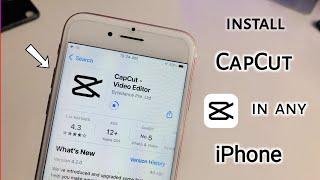 How to Install CapCut in any iPhone in India