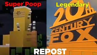 [REPOST] 20th Century Fox Logo of Minecraft in Super Poop-Legendary (Part 1/2)