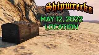 GTA Online Shipwreck Location May 12, 2022 | Frontier Outfit Scraps | Daily Collectible Guide