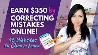 Earn $250-$500 Monthly as an Online Proofreader | Work from Home