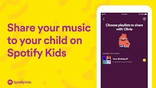 How to share playlists on Spotify Kids