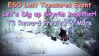 ESO Lost Treasures of Skyrim Lets Go!