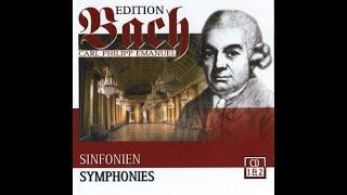 Carl Philipp Emanuel Bach (1714-1788) - Symphonies (Hartmut Haenchen)