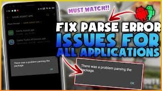 How To Fix Parse Error || Application not Installed Problem