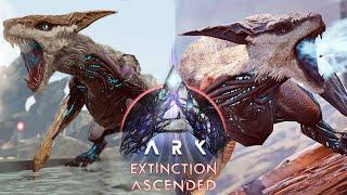 Extinction Creature Comparison | ARK: Survival Evolved VS ARK: Survival Ascended