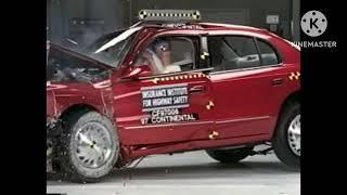 Crash Test 1995-2002 Lincoln Continental Frontal Offset IIHS