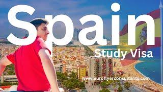 Study visa in Spain | Why Spain is the best place to study | Master in Spain | #Euroflyerconsultants