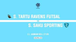 S. Tartu Ravens Futsal - S. Saku Sporting, Saalijalgpalli meistriliiga