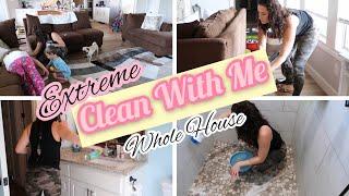 EXTREME WHOLE HOUSE CLEAN #WITHME 2020 || CLEANING MARATHON || DISGUSTING