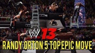 WWE 13 - Randy Orton Top Five Epic Moves