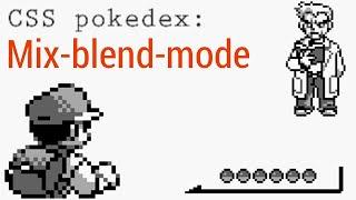 Mix blend mode - CSS Pokedex