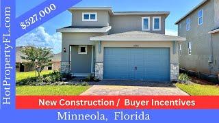 Hiills Of Minneola FL | New Home Tour | Dream Finders Homes | $527,000, 4 Bedrooms