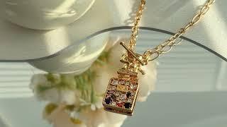 Simple and beautiful gold necklace design