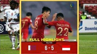 Indonesia VS Qatar U19 All Goal Highlight