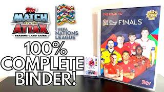 AUTOGRAPHS, PARALLELS & MORE! | TOPPS MATCH ATTAX 101 COMPLETE COLLECTION! | FULL BINDER UPDATE!