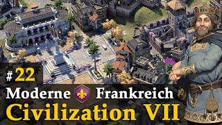 #22: Party ohne Ende  Let's Play Civilization VII  Karl der Große / Frankreich / Moderne