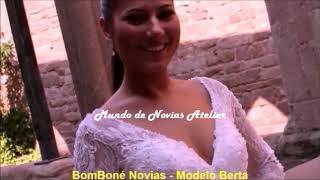 Vestido Novia Berta de BomBoné Novias en Mundo de Novias Atelier