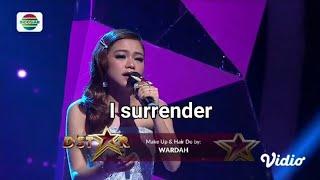 Rara - I Surrender - Lirik - D'Star Indosiar