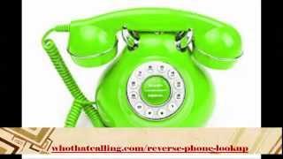 Reverse Phone Lookup  | Who Called Me On My Cell Number
