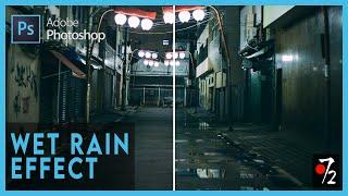 Adobe Photoshop CC - Tutorial Effetto Bagnato "Wet Rain Effects" [ITA], Studio72