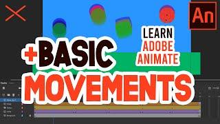 Basic Movement Tutorial for Beginners - Adobe Animate CC [Level 1]