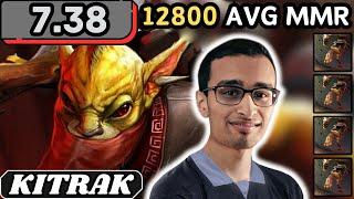 NEW PATCH 7.38 - Kitrak BOUNTY HUNTER Soft Support Gameplay - Dota 2 Full Match Gameplay