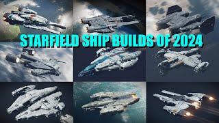 Yes, You can build all of these ships in Starfield