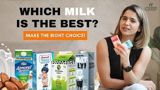 Which Milk Is Good For Health? | Find Out Now #milk #oatmilk #nutmilk