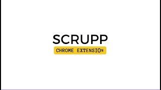 SCRUPP Sales Navigator scraping and email finder tool