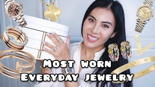 Most Worn Everyday Jewelry Collection  Cartier, Van Cleef &Arpels, Bvlgari, Rolex, Idyl and etc