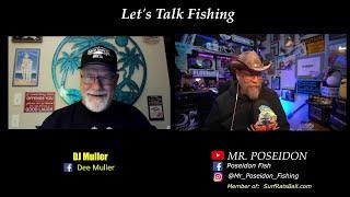 STRIPED BASS SURFCASTER & AUTHOR DJ MULLER on Let's Talk Fishing LIVESTREAM!