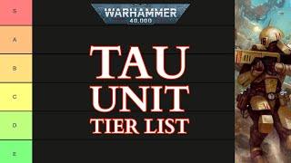 Warhammer 40k : Tau Empire Unit Tier List