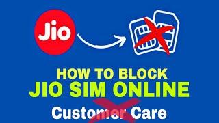 How to Block Jio SIM Online | Deactivate Lost Jio SIM Instantly in 5 Seconds